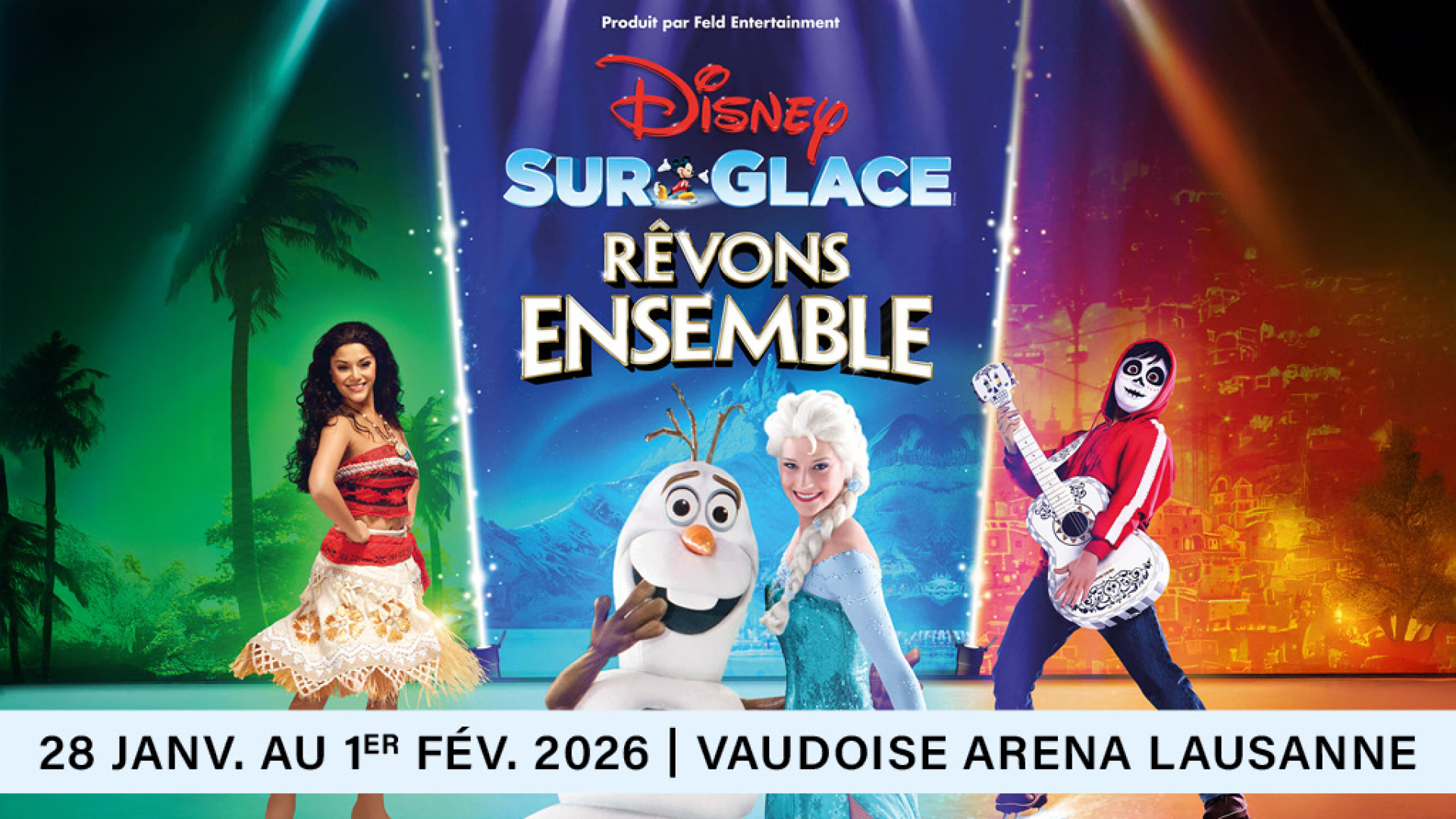 Concours – Gagnez vos billets pour Disney sur Glace à Lausanne