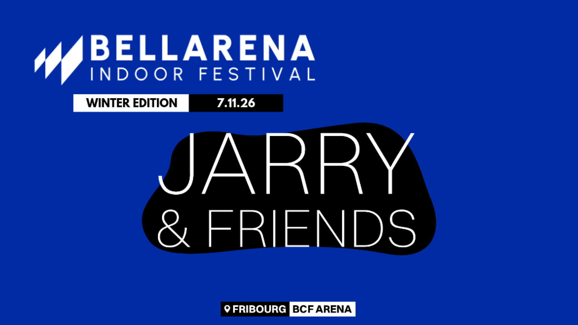 Gagnez vos places pour la soirée Jarry & Friends au Bellarena Winter Festival !